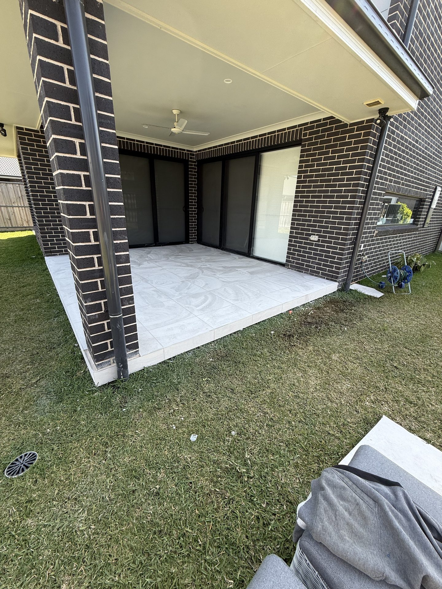 Outdoor pavers and step tiling — Sydney residential project